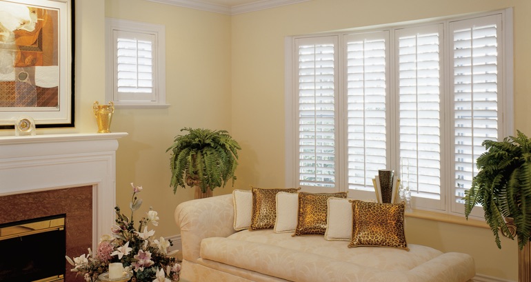 Austin living room shutters